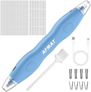 AFMAT Electric Eraser, with 140 Eraser Refills, Rechargeable Pencil Erasers for Artists, Electric Erasers for Drafting, Drawing, Painting, Sketching, Architectural Plans, Detailer Tool EE25