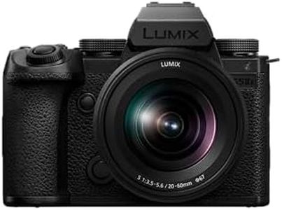 Panasonic LUMIX S5II Mirrorless Camera, 24.2MP Full-Frame with Phase Hybrid AF, New Active I.S. Technology, Unlimited 4:2:2 10-Bit Recording with 20-60mm F3.5-5.6 L Mount Lens, DC-S5M2XKK9, Black-9
