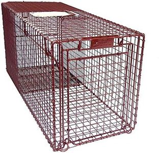 Tru Catch 30FCD Fat Cat Humane Live Animal Trap - Easy & Safe Catch & Release Animal Trap for Cats, Rabbits, & Other Small Animals - Durable & Humane TNR Trap - (30" L x 14" H x 12" W)