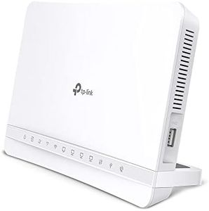TP-Link VX231v Wi-Fi 6 Internet Box 4, Super VDSL 35b Modem Router, 4 x Gigabit Ports, AX1800 WLAN, Up to 6 DECT Handsets, Compatible with Telekom/1&1/Vodafone/O2, Only for Germany and