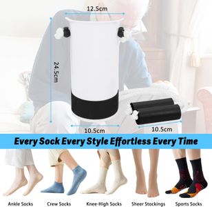 SUPERFA Sock Aid and Shoe Horn Set – Easy Dressing Assist Tool