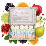 Jo Malone Inspired Wax Melts| Strong Scented| 20 Pack| Luxury Gift Set Wax Melts| Over 96 Hrs Burn Time Per Box| Pet Friendly| Eco Friendly| Hand Poured in Staffordshire, UK (Jo Malone Mix)