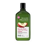 Avalon Organics Smooth Shine Apple Cider Vinegar Shampoo, 11 Ounce (Pack of 6)
