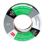 3M DT1155B Heavy Duty Duct Tape, Black, 48 mm x 55 m, 0.28 mm, Individually Wrapped