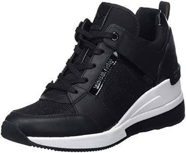 MICHAEL KORS(マイケルコース) Sneaker da donna Georgie Trainer, nero, 36 EU