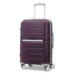 Samsonite Freeform Hardside Expandable with Double Spinner Wheels, Amethyst Purple, Carry-on Spinner, Freeform Hardside Expandable Luggage