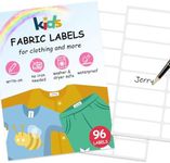 No-Iron Fabric Labels, Kids Clothin