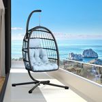 CHABATREE Egg Chair with Stand,Pati