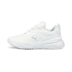 PUMA Womens Fast Spikeless Golf Shoes White 6