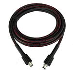 Mass Pro 7Meter Hydraulic Pressure Washer Hose Pipe M22 Connector For High Pressure Car Washer Machine 7Mtr Hose Pipe (7 m)