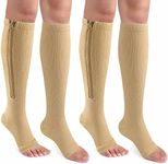 CASMON 2 Pairs Zipper Compression S