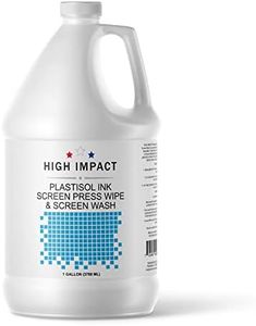 Plastisol Screen Wash by High Impact - in-Sink and On Press Screen Wash Ink Degradant and Cleaner for Screen Printing Inks - Designed to Remove Plastisol Ink- Made in USA - 1 Gallon (Pack of 1)