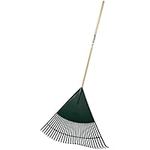 Draper 34875 Extra Large Head Plastic Leaf Rake, 700mm , Blue