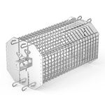 Onlyfire Universal Octagonal Tumble & Flat Basket Rotisserie Grill Spit Rod Basket Fits for Any Grill