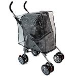 Pet Stroller (Grey + Cover)