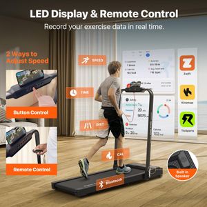 Mobvoi Foldable Treadmill – 12km/h Compact Walking Running Machine