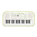 Casiotone Mini Keyboard SA-50 with Piano tones, White