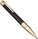 S.T Dupont 265202 D Initial Ballpoint Pen, Black Gold (Genuine Import)