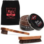 Kg's Brown Polish & Shoe Shine Kit 