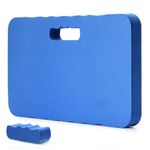 Ohuhu Premium Thick Kneeling Pad, Large Comfortable Gardening Knee Pad Kneeling Mat with 2 Different Surfaces, Extra Thick Knee Cushion for Gardening, Work, Baby Bath, Exercise, Blue 43 x 28 x 4 cm
