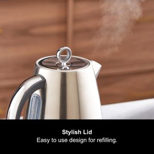 Morphy Richards Stainless Steel Kettle, 1.7L