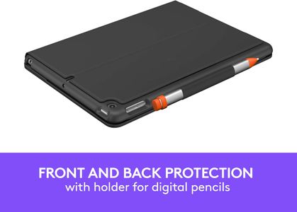 Logitech Slim Folio iPad Keyboard Case – Wireless Bluetooth Cover