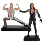 WWE Championship - WWE Wrestlemania 25 Double Pack: The Undertaker & Shawn Michaels Magazines & Statues - WWE Championship Figurine Collection by Eaglemoss Collections