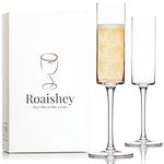 Roaishey Champagne Flutes Set of 2 