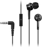 Panasonic RP-TCM115-K Canal Type in-Ear Headphones RPTCM115 Black