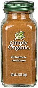 Simply Organic Ground Cinnamon Large Glass, 69g