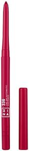 3INA MAKEUP - The 24H Automatic Eye Pencil 336 - Rose Red - Automatic Retractable Eye Pencil - Long-lasting Definition - Highly Pigmented - Sharpener and Brush Integrated - Vegan - Cruelty Free