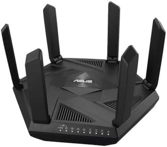 ASUS RT-AXE7800 Tri-band WiFi 6E Extendable Router, 6GHz Band, 2.5G Port, Subscription-free Network Security, Instant Guard, Advanced Parental Control, Built-in VPN, AiMesh Compatible, Smart Home, SMB