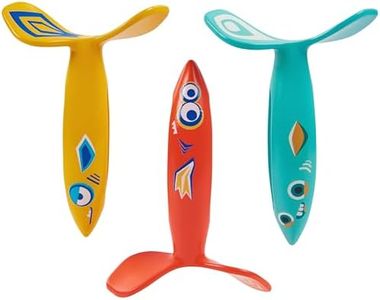 SwimWays Swirl Divers Kids Toys (3 Pack), Swimming Pool Accessories & Pool Party Supplies, Pool Diving Toys for Kids Ages 5 & Up