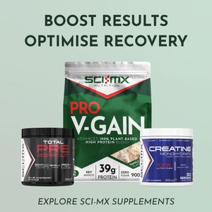 SCI-MX Pro V Gain Protein Powder, Vanilla, 900g