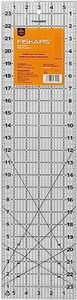 Fiskars® Sewing Ruler (6"x 24") - Sewing and Quilting Ruler with Gridlines - Arts and Craft Supplies - Clear/Black