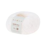 Rowan Kidsilk Haze White 70% Mohair 30% Silk Yarn - 25g