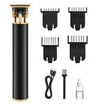 Hair Clippers, Electric Grooming Rechargeable Cordless Cutting T-Blade Trimmer for Men Gapped Detail Beard