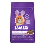 IAMS Mother & Kitten (2-12 Months) Dry Cat Food with Chicken, 3kg