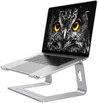 Svarog Laptop Stand, Detachable Computer Stand, Ergonomic Aluminum Laptop Stand for Desk, Laptop Riser Notebook Holder Compatible with MacBook Pro Air, Lenovo, HP, Dell, More 10-17" Laptops (Sliver)