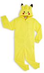 Pokemon Onesies for Boys and Girls, Pikachu One Piece Kids Sleepsuit (Yellow, 9-10 Years)