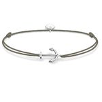 Thomas Sabo Women Bracelet Little Secret Anchor 925 Sterling Silver LS001-173-5-L20v