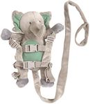 PLAYETTE 2 in 1 Harness Buddy Elephant, Grey