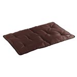 Ferplast Dog Mat & Cat Mat - Dog Bed Small Washable - Dog Mattress - Waterproof & Scratchproof - Mat For Cars, Dog Houses, Kennels and Dog Baskets - Soft Dog Bed - Jolly - 65 x 48 CM, SM, BROWN