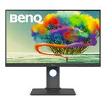 BenQ PD2705Q 27 inch 2K QHD Monitor for Mac, Commercial/Graphics Design, Video Editing, USB-C, 100% sRGB/Rec.709, Display Pilot, KVM, Low Blue Light, Flicker-Free, IPS, ICCsync, Black