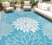 HEBE Outdoor Rug for Patios 9'x12' 