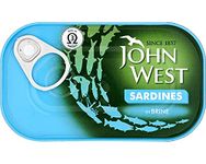 John West Sardines in Brine, 120 g