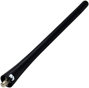 ONE250 7" inch Flexible Copper Core Antenna, Compatible with Chevy - Silverado (1999-2023), Colorado (2003-2023), Equinox (2003-2017), Avalanche (2002-2013) - Designed for Optimized FM/AM Reception