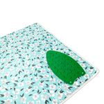 Peng Essentials Ironing Mat (Large 120 x 70 cm) with 3mm Felt Padding, Heat Resistant Silicone Iron Rest Protector, Steam Press on Table, Lightweight, Portable, Foldable, Ironing Mat Green