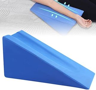 COSYOO Ergonomic Arm Wedge for Arm Elevation Pillow Support Arm Rest, Soft Elevation Pillow for Sleeping Arm Leg Support with Removable Pillow Case-15.75''×7.87''×7.87''