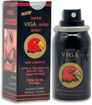 Super VIGA 150000 Delay Spray 45ml | Last Longer in Bed | Desensitizing Timing Spray for Men Prolong Climax Control Premature Ejaculation